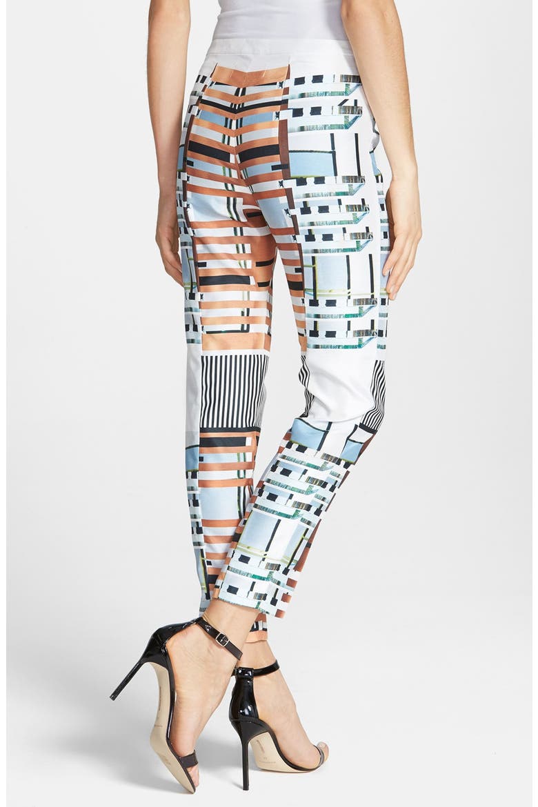 'Woven Metal' Pants, Alternate, color, MULTI