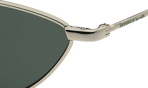Florence By Mills 53mm Cat Eye Sunglasses In Metallic