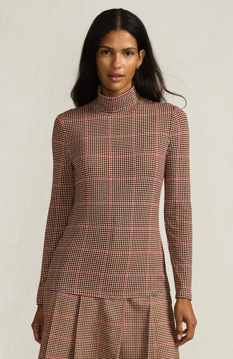 Lightweight Jersey Long Sleeve Turtleneck