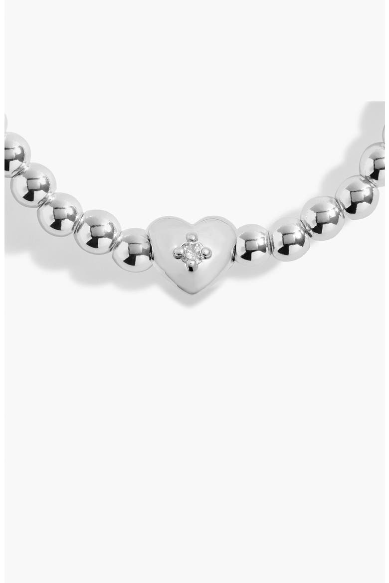 A Little 'Happy Birthday' Bracelet, Alternate, color, Metallic Silver