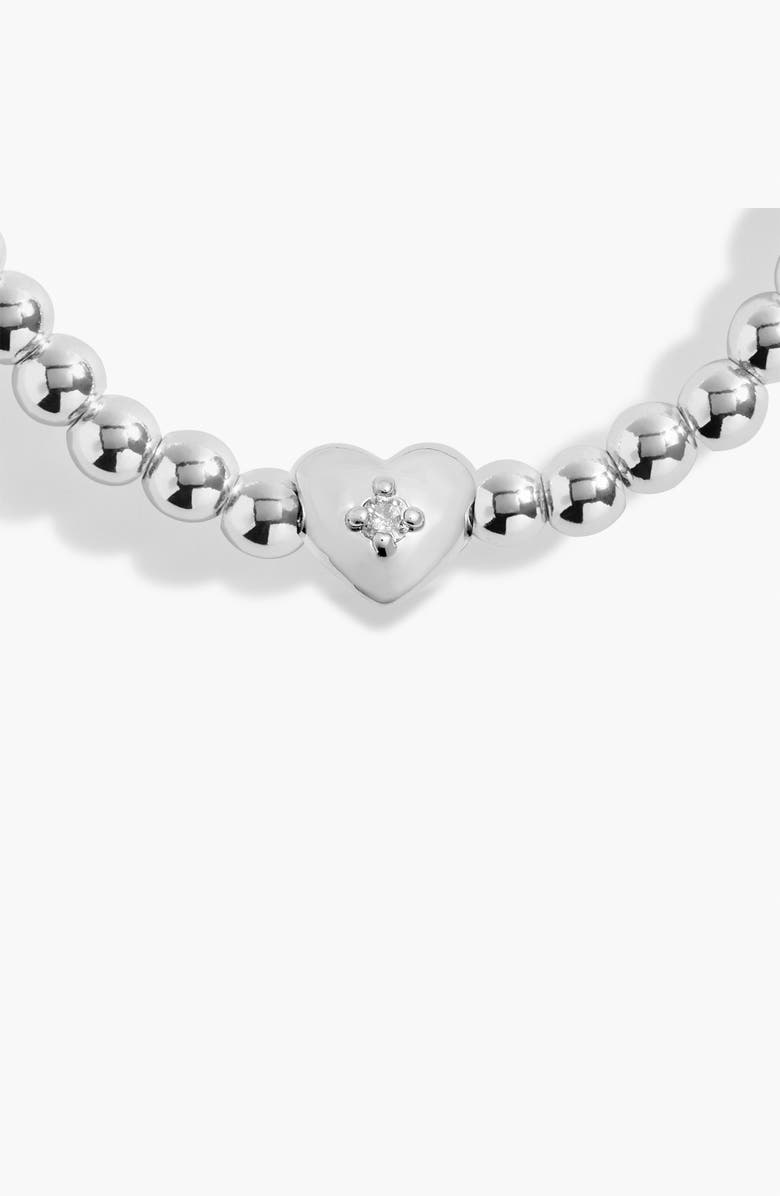 A Littles & Co A Little 'Happy Birthday' Bracelet, Alternate, color, Metallic Silver