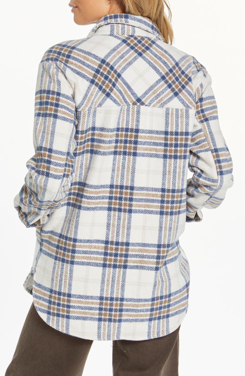 Thread & Supply Chandler Shirt Jacket, Alternate, color, Blue Cedar Plaid