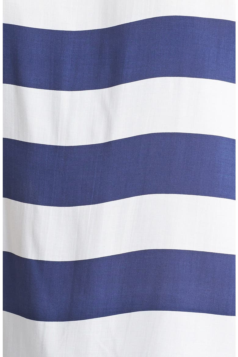 Short Sleeve Rugby Tee, Alternate, color, NAVY/ WHITE