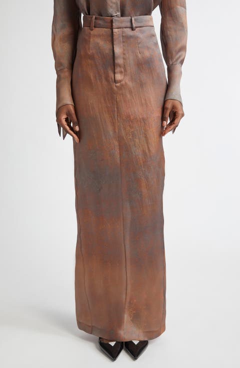 Women's 100% Silk Maxi Skirts | Nordstrom