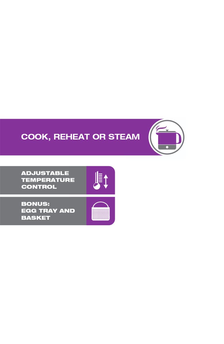 Salton Personal Multipot Multicooker, Alternate, color, Red