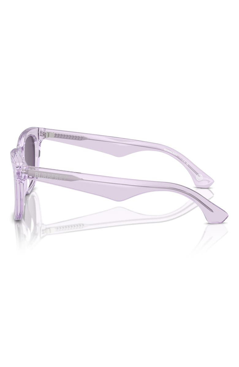 Burberry Kids' 46mm Square Sunglasses, Alternate, color, Lilac / Violet
