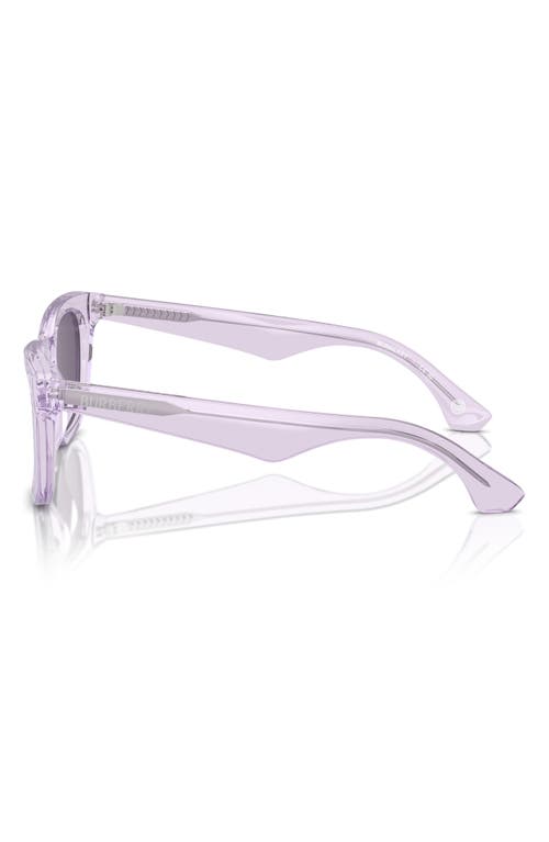 Burberry Kids' 46mm Square Sunglasses In Purple