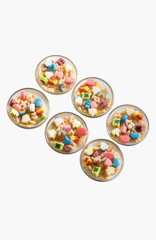 Southlake Gifts Mini French Vanilla Cereal Bowl Scented Soy Aromatherapy Candles In Multicolored