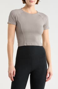 Beyond Yoga Silhouette Cropped Tee