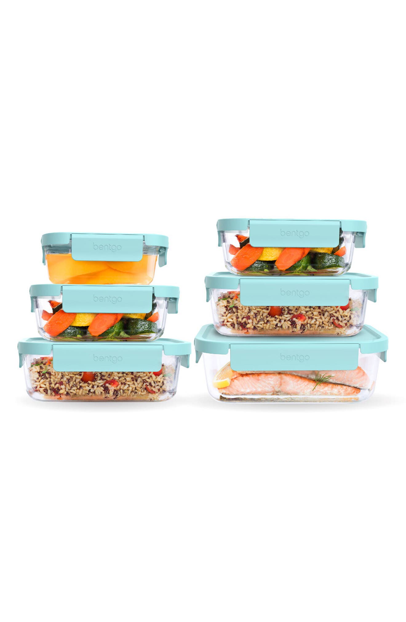 12-Piece Leak Proof Glass Food Storage Set