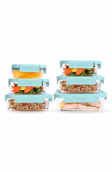 12-Piece Leak Proof Glass Food Storage Set
