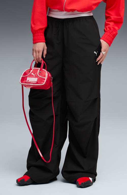 Puma Essential Parachute Pants In Black