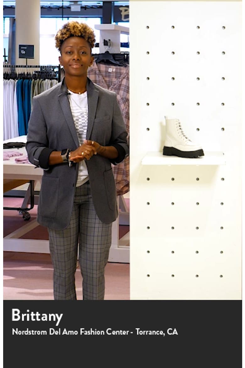 Ava Platform Combat Boot video