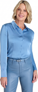 The Noli Shop Paulina Silky Blouse