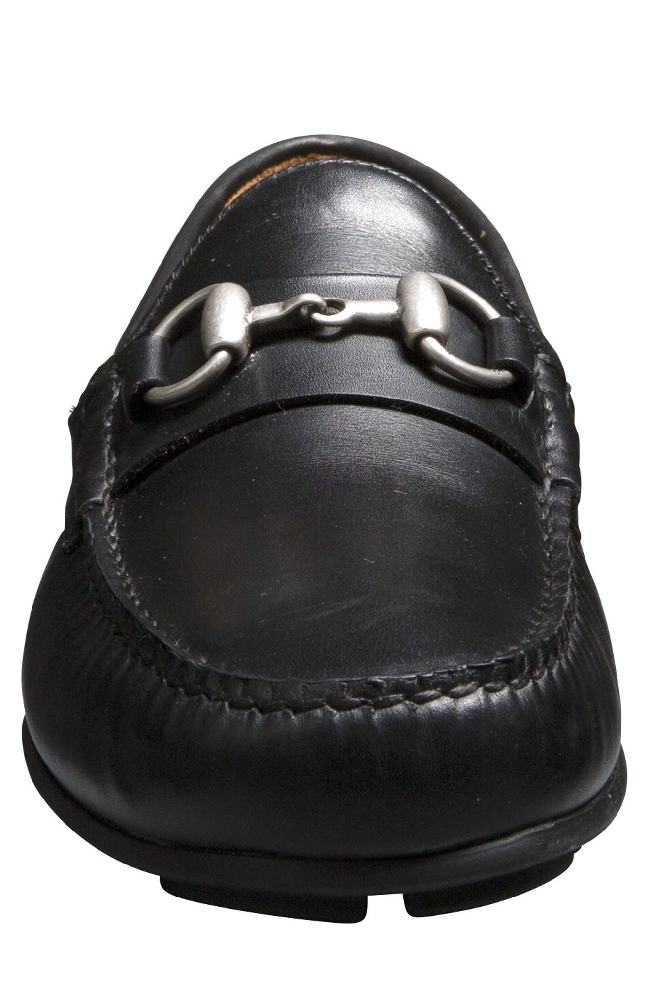 Allen Edmonds Sebastian Bit Driving Loafer, Alternate, color, Black