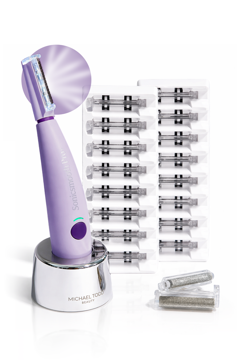 Sonicsmooth Pro+ 2 in 1 Facial Exfoliation & Peach Fuzz Hair