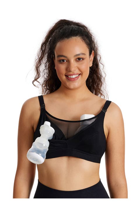 Momcozy Maternity Accessory 4-in-1 Hands-Free Pumping Bra - Skin main image 1