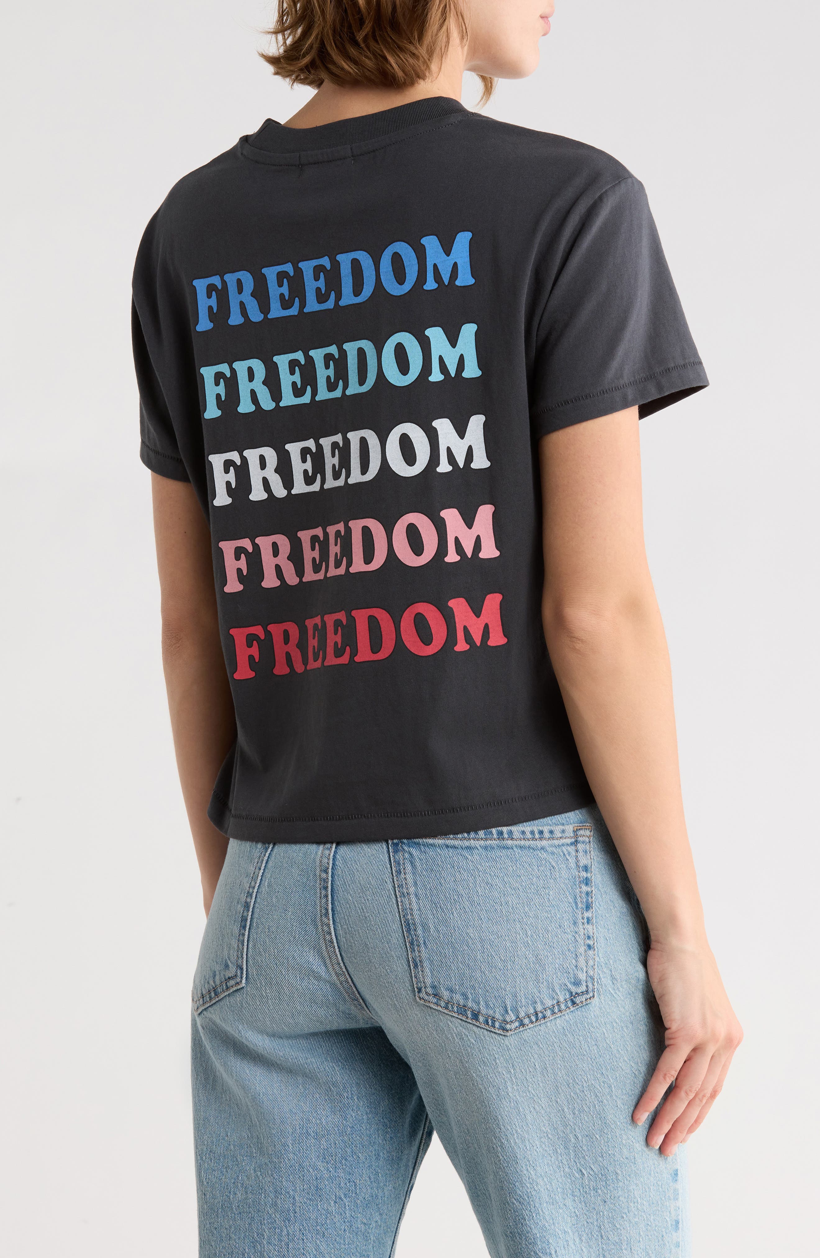 Jamie Crop Graphic T-Shirt - image 2