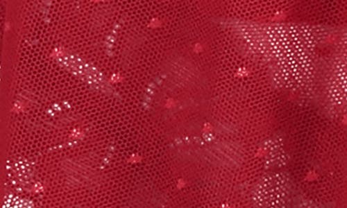 HUNKEMOLLER HUNKEMÖLLER CHARLOTTA DOT MESH & LACE CHEMISE & BRIEFS SET 