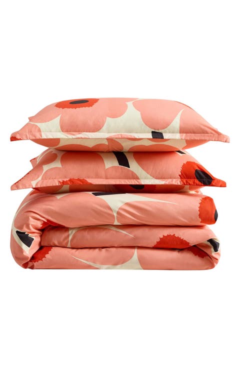 Unikko Cotton Percale Comforter & Shams Set
