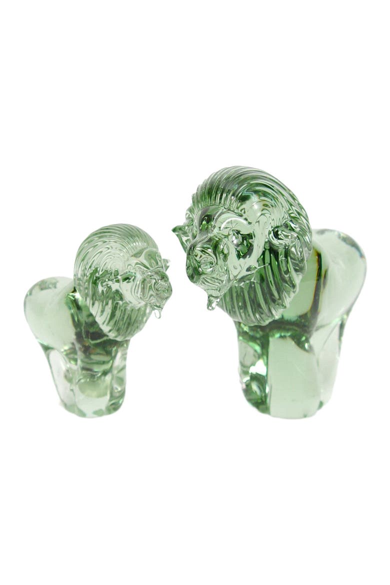 Recycled Glass Lion, Main, color, None