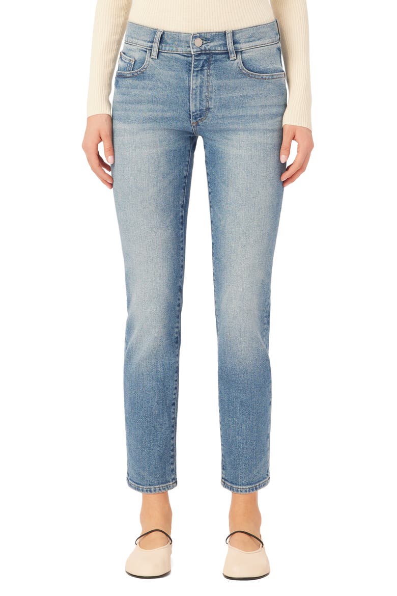 Mila Ankle Cigarette Jeans, Main, color, BREAKWATER VINTAGE