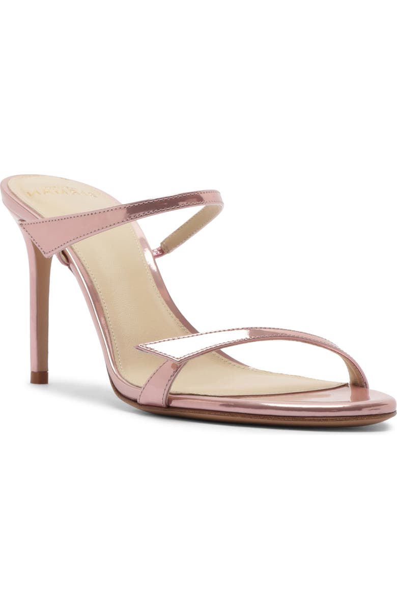 Alexandre Birman Tita Metallic Sandal, Main, color, Pink