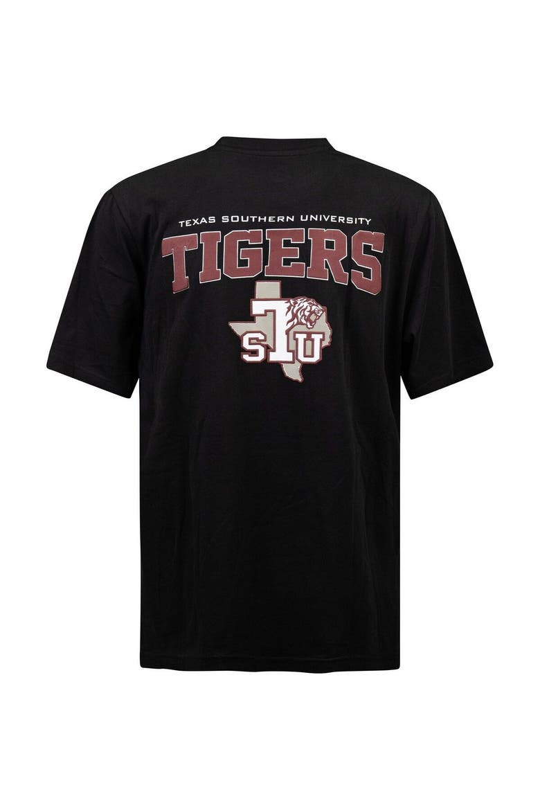 Men's FISLL Black Texas Southern Tigers Applique T-Shirt, Alternate, color, Black