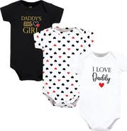 Hudson Baby Cotton Bodysuits 3-Pack