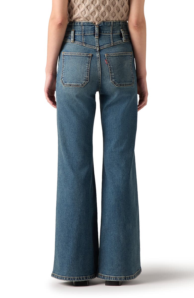 Levi's<sup>®</sup> Ribcage Corset High Waist Wide Leg Jeans, Alternate, color, Dart Game