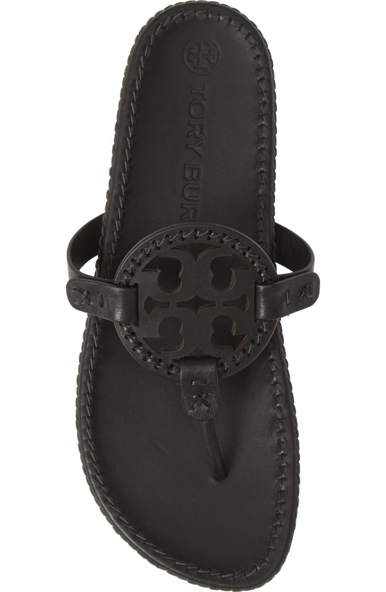Tory Burch Miller Whipstitch Sandal, Alternate, color,