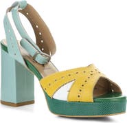 Fly London Eban Ankle Strap Platform Sandal