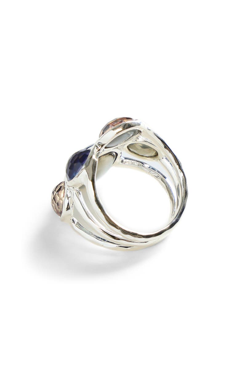 Ippolita Wonderland Five-Stone Ring, Alternate, color, Malva