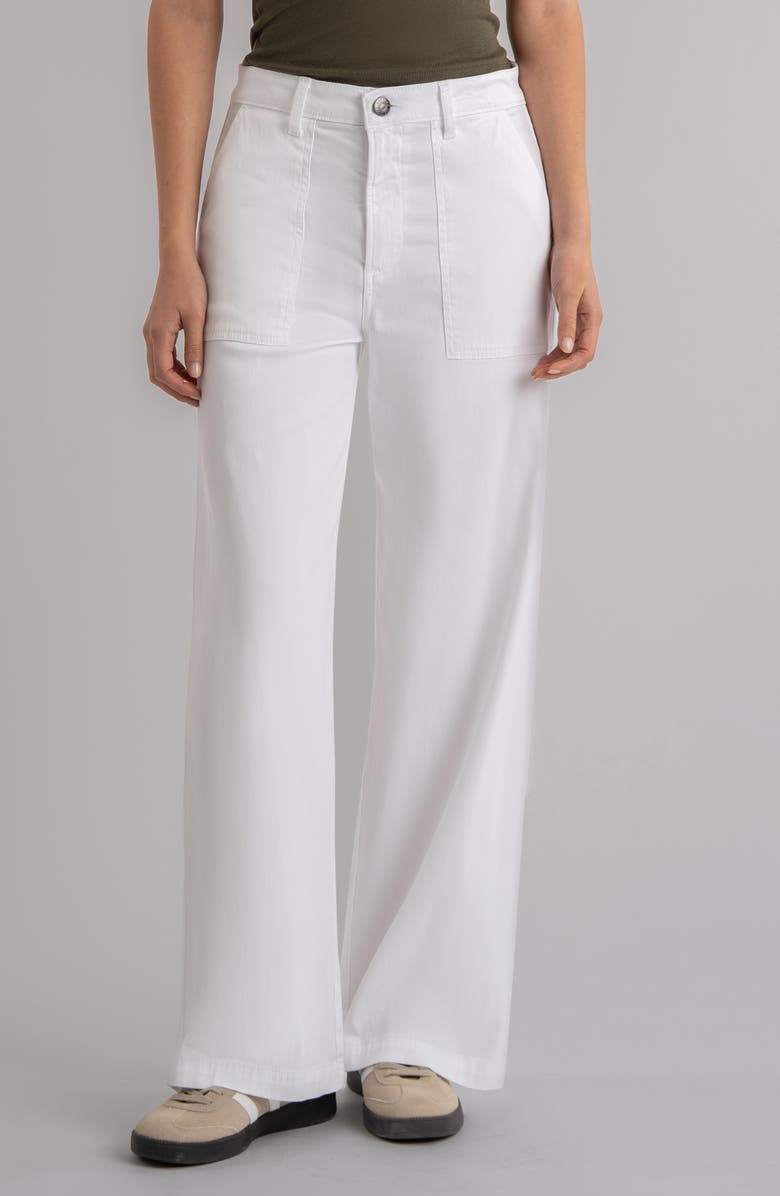 KUT from the Kloth Meg High Waist Ankle Wide Leg Pants, Main, color, 