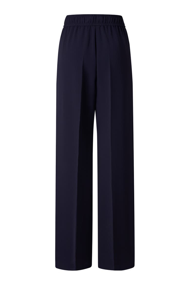 Enny Crepe Pants, Alternate, color, Navy blue