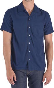 HIROSHI KATO The Wrench Solid Double Gauze Camp Shirt