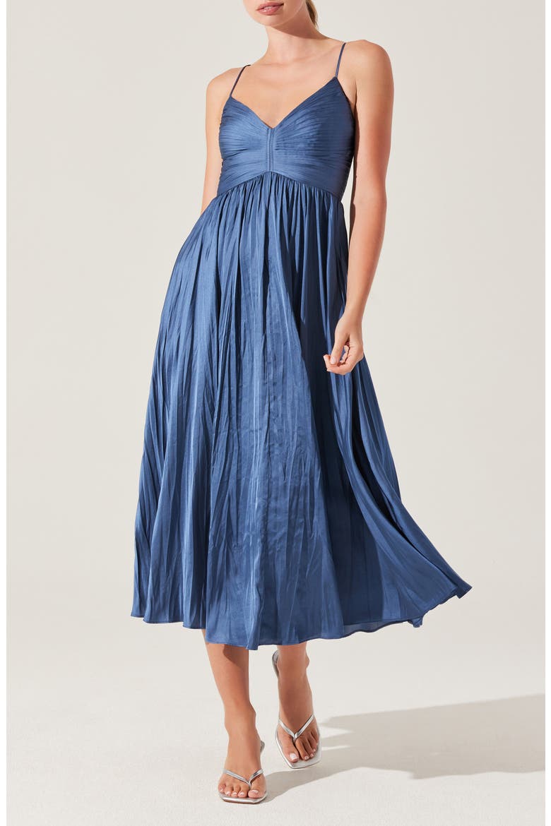 Maeve Midi Dress, Main, color, SLATE BLUE