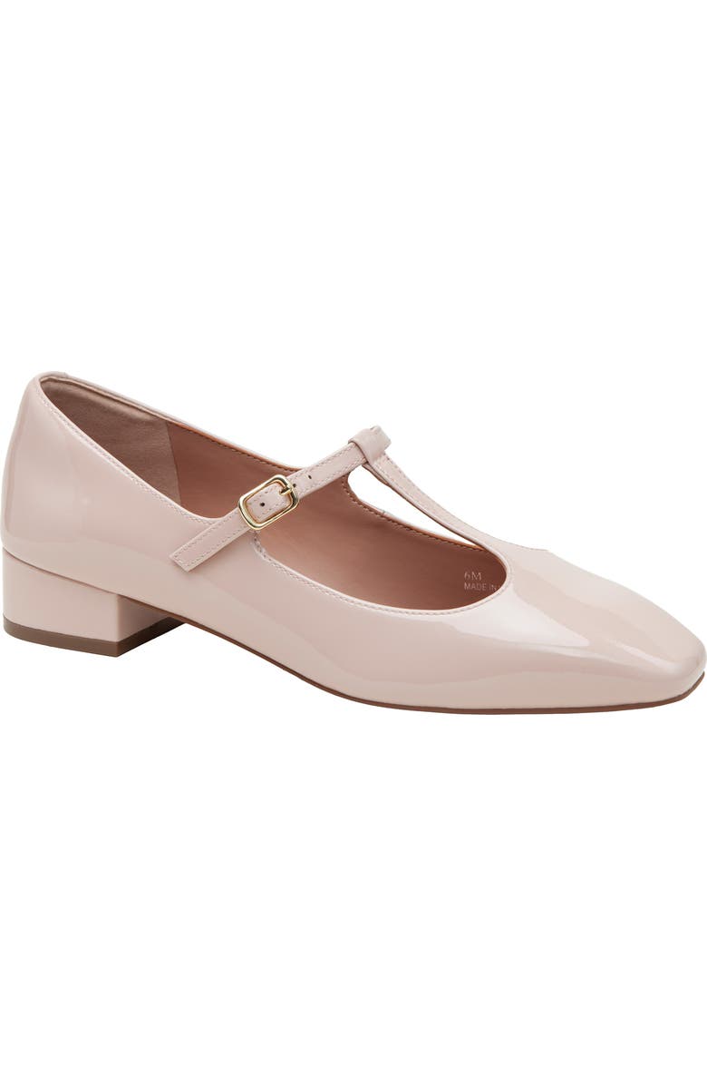 Linea Paolo Marcel T-Strap Pump, Main, color, Ballet Pink