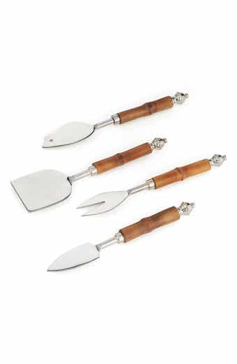 ROSELLI TRADING COMPANY 4-Piece Burma Hostess Cheese Knife Set