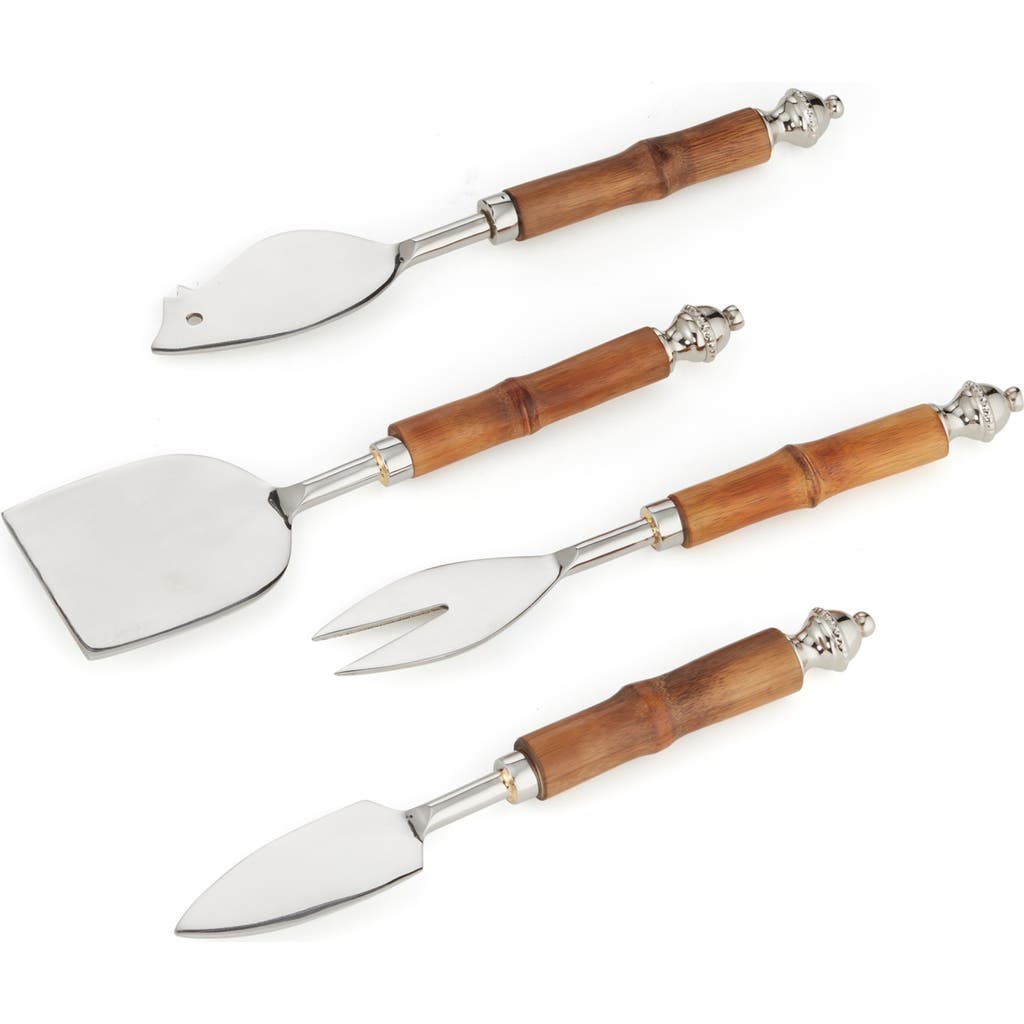 Roselli Trading Company 4-piece Burma Hostess Cheese Knife Set