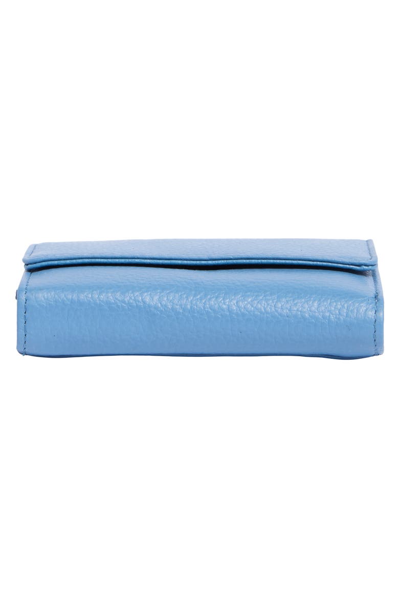 Rio Indexter Trifold Leather Wallet, Alternate, color, MISTY BLUE