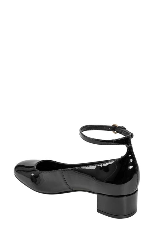 Marc Fisher Ltd Parri Ankle Strap Pump In Black