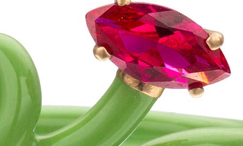 Bea Bongiasca Baby Vine Tendril Ring In Gold