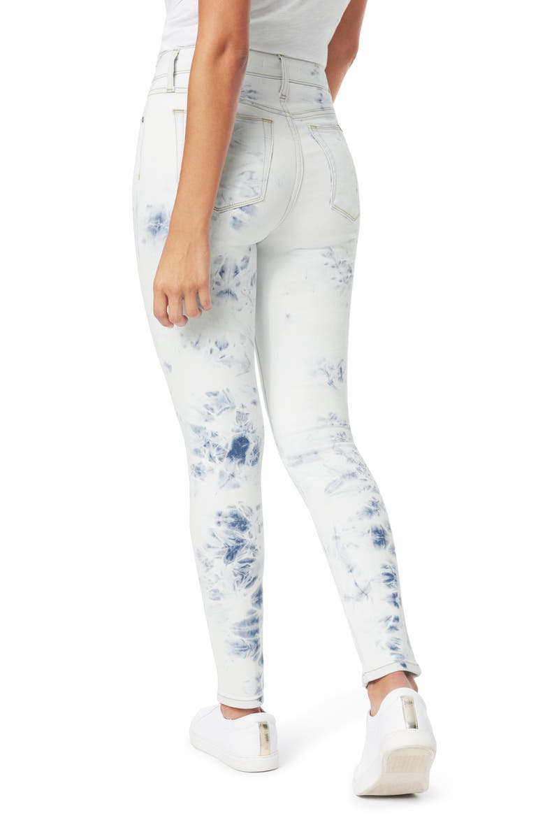 The Bella High Waist Ankle Skinny Jeans, Alternate, color, HYDRANGEA