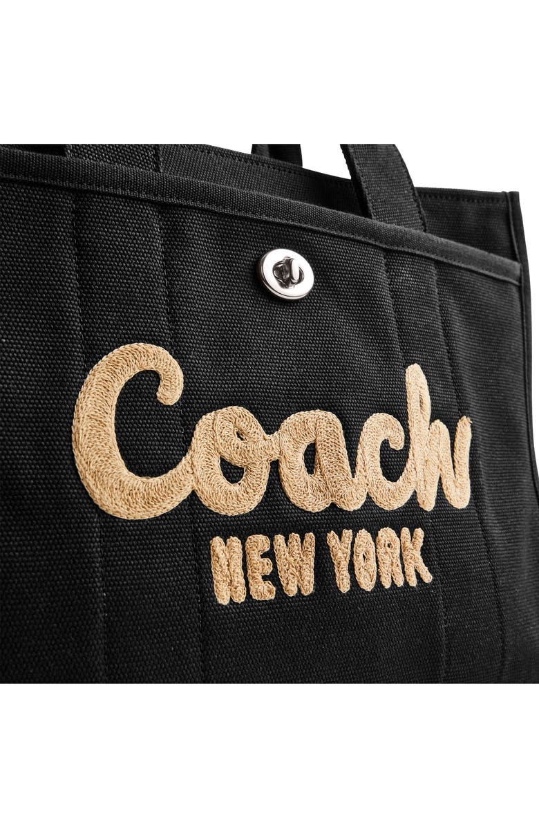 COACH Canvas Cargo Tote, Alternate, color,