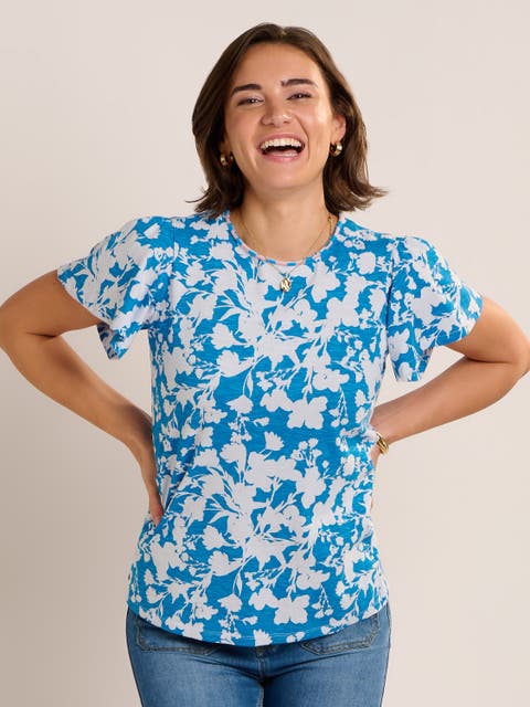 Ria Floral Print T-Shirt
