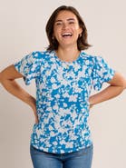 Brakeburn Ria Floral Print T-Shirt