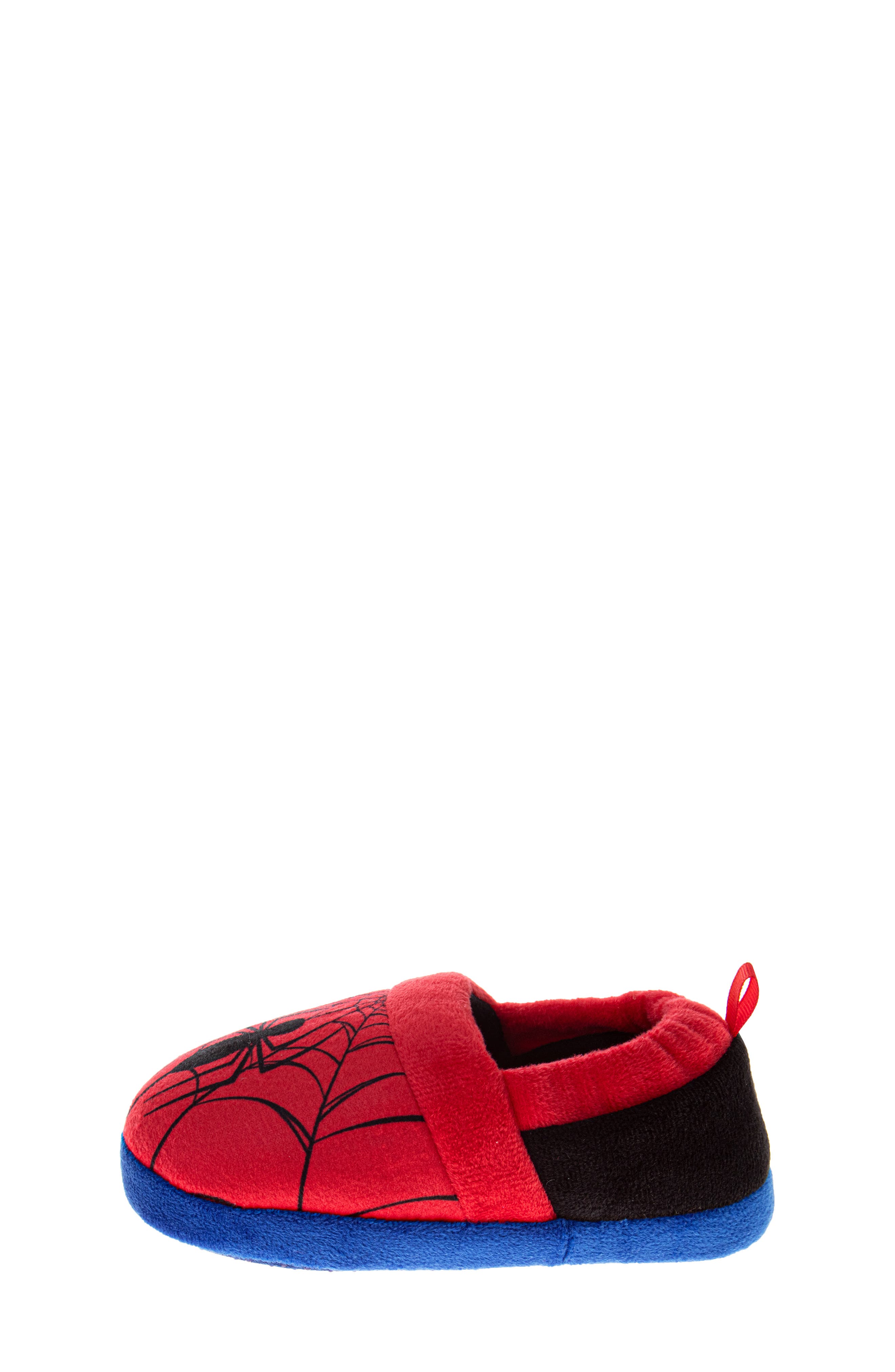 x Marvel Kids' Spider-Man Slipper, Alternate, color, RED