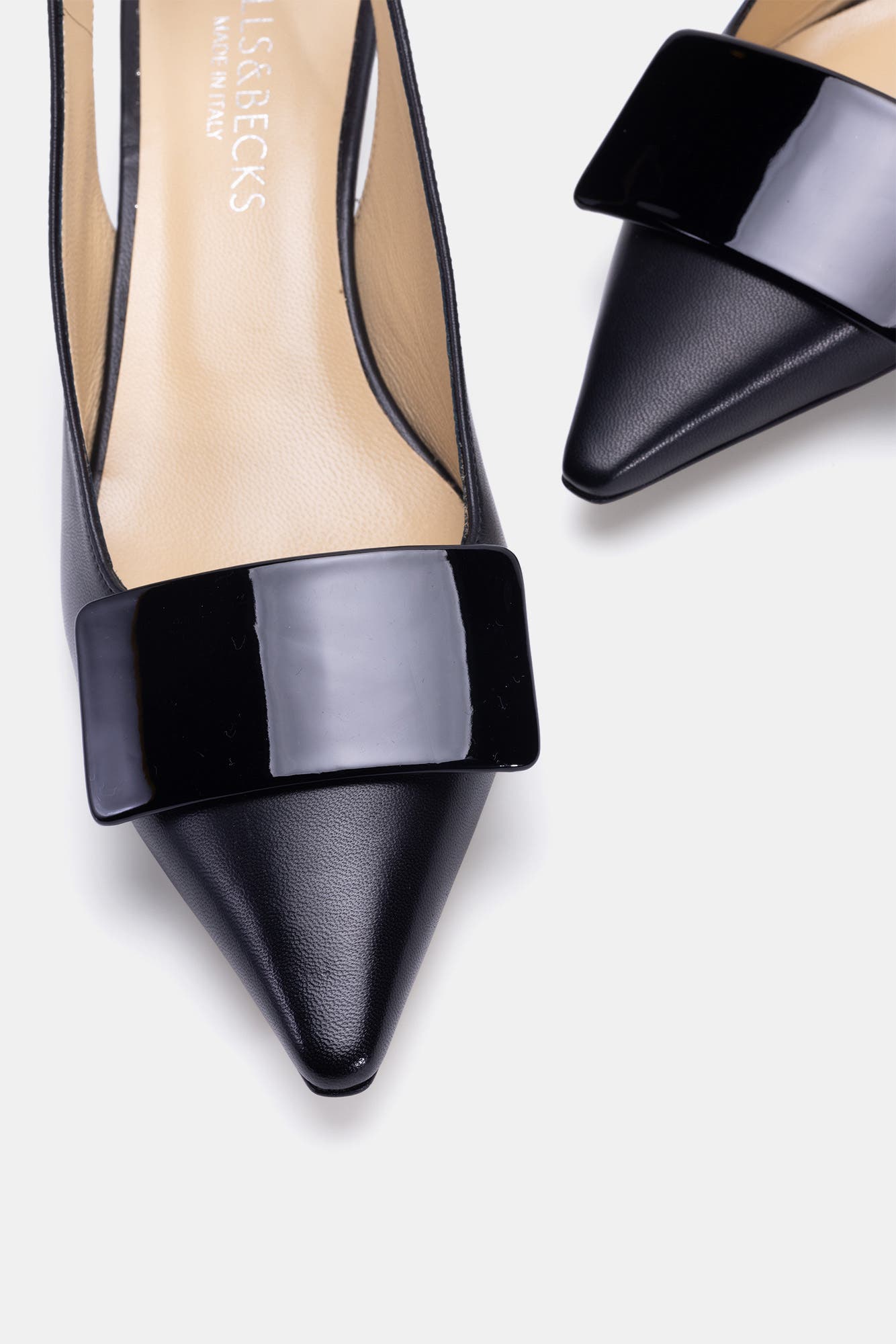 BELLS & BECKS Livia Pointy Toe Slingback with Tab, Alternate, color, 