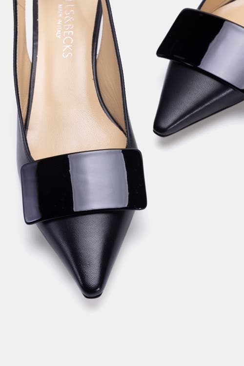 Bells & Becks Livia Pointy Toe Slingback With Tab